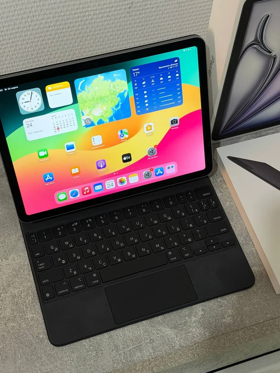 iPad Air 11 M2 512GB + Клавиатура - миниатюра 2