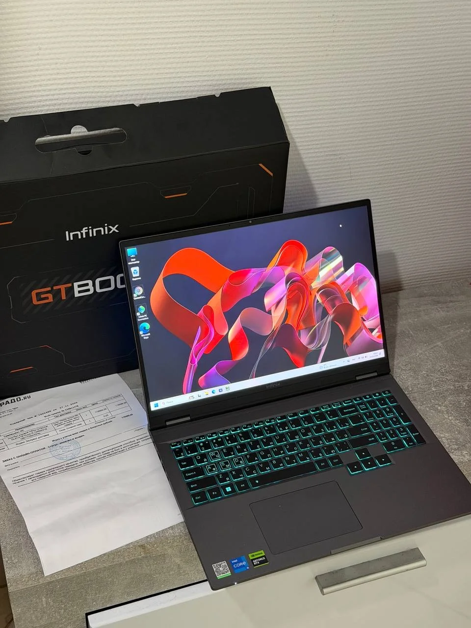 Игровой ноутбук infinix GTBOOK RTX 4060 - миниатюра 2