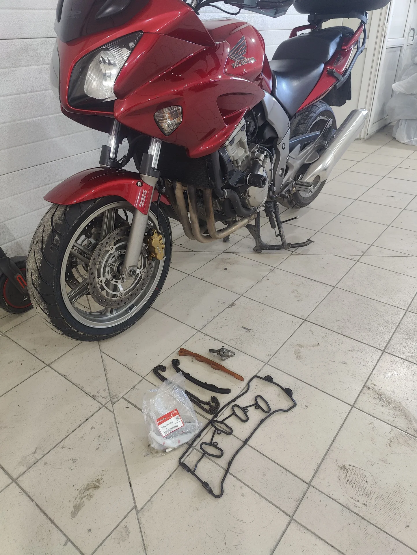 Комплект ГРМ Honda CBF 1000 2007 - миниатюра 2