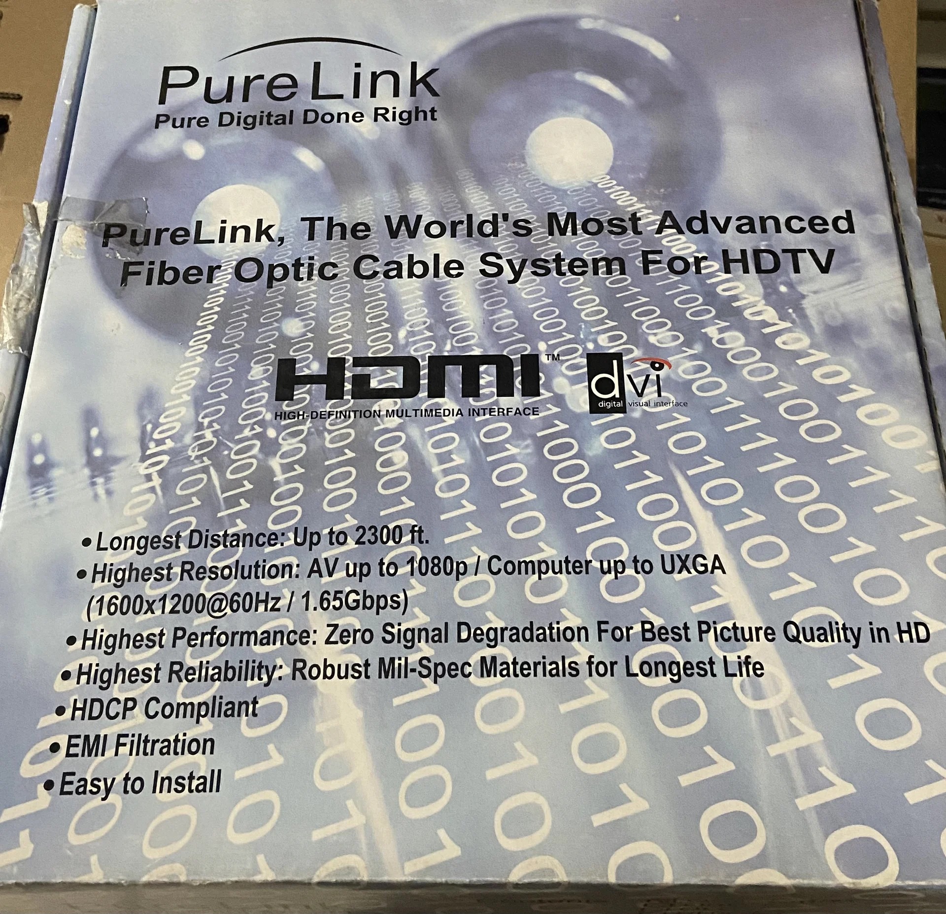Кабель PureLink EZ-D 40m DVI Over Fiber Cable - миниатюра 5