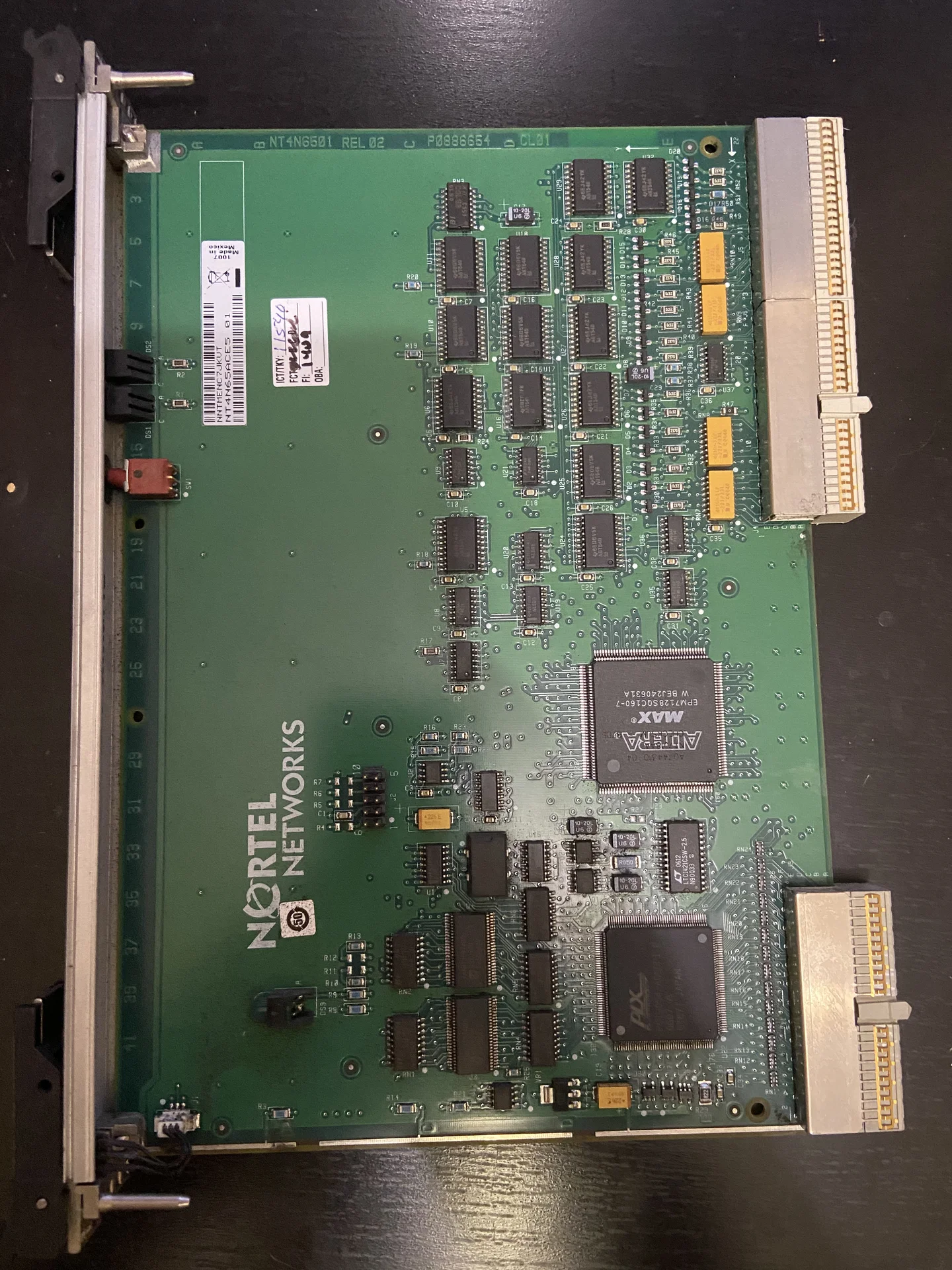 Плата центрального процессора nortel NT4N39AAE5 - миниатюра 2