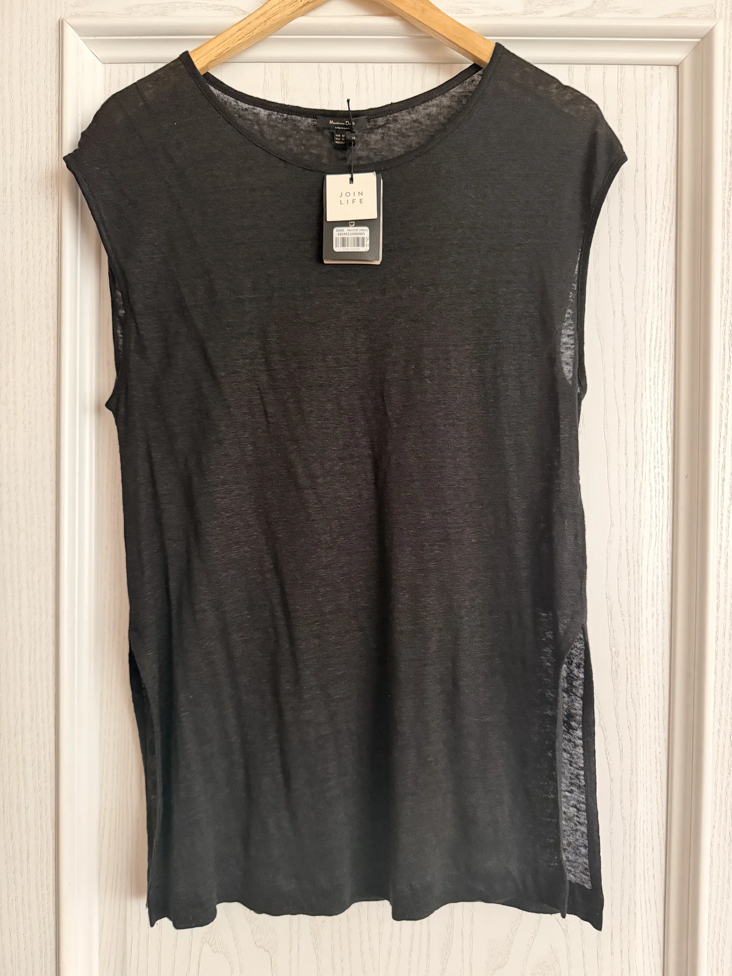 Топ Massimo Dutti, лён - изображение 1