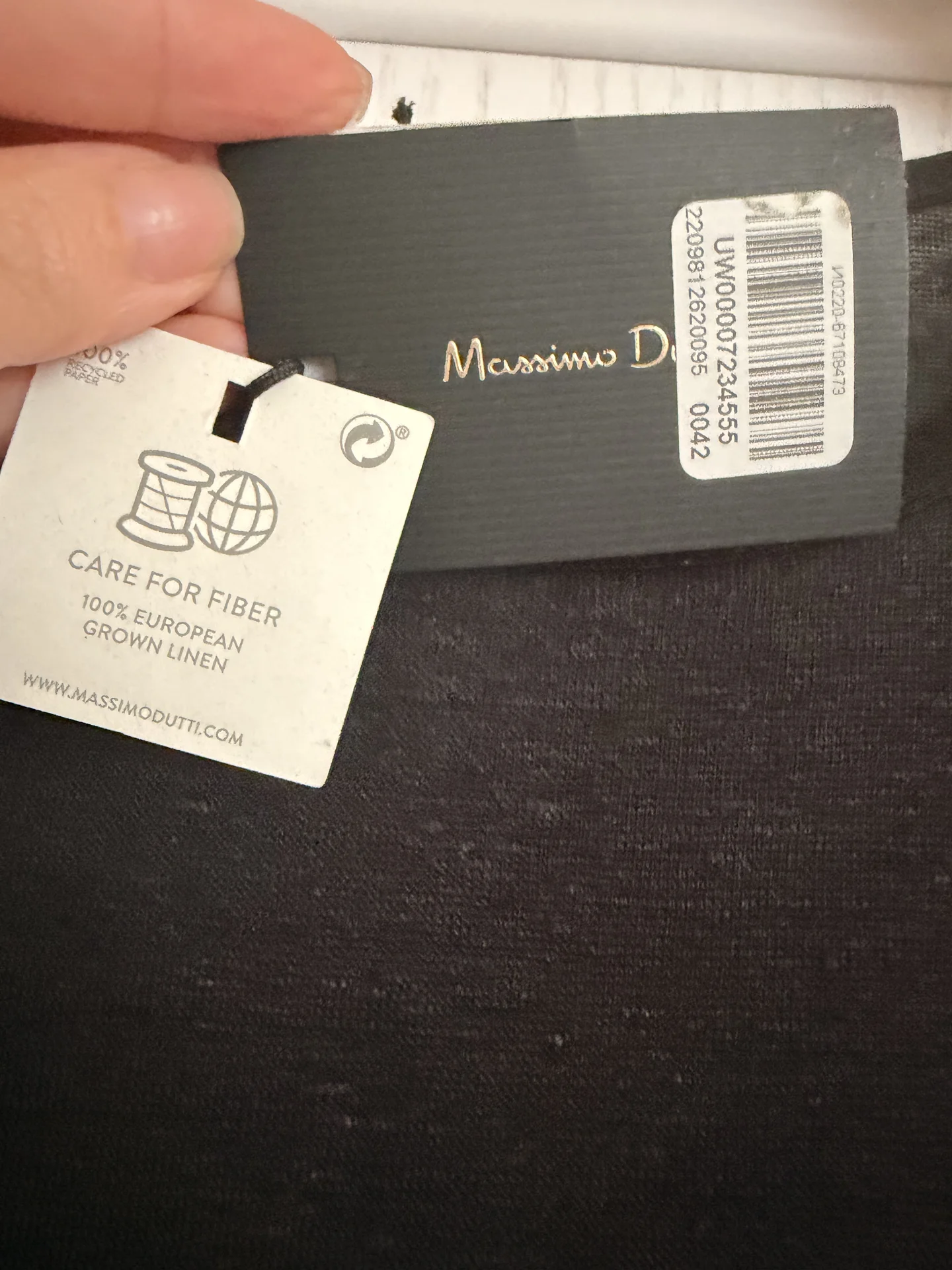 Топ Massimo Dutti, лён - миниатюра 2