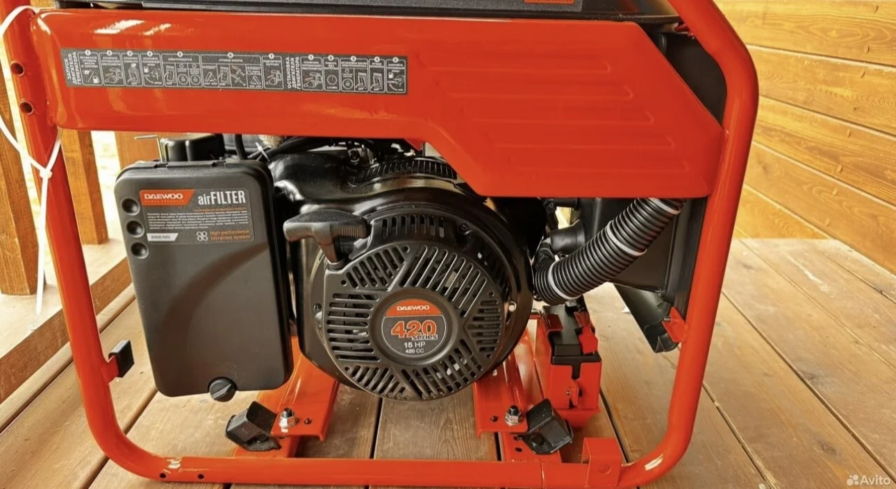 Инверторный бензиновый генератор Darwin GDA 9400Ei - миниатюра 8