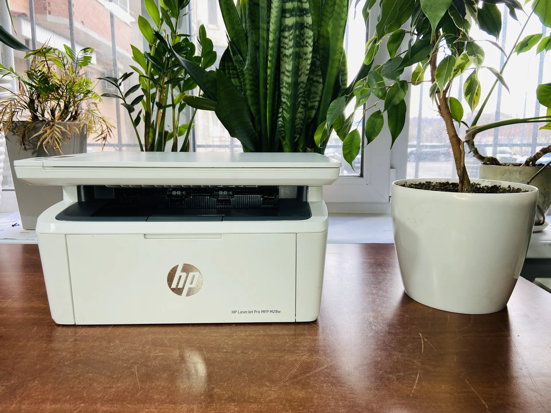 МФУ лазерное HP LaserJet Pro MFP M28w(Wi-Fi)