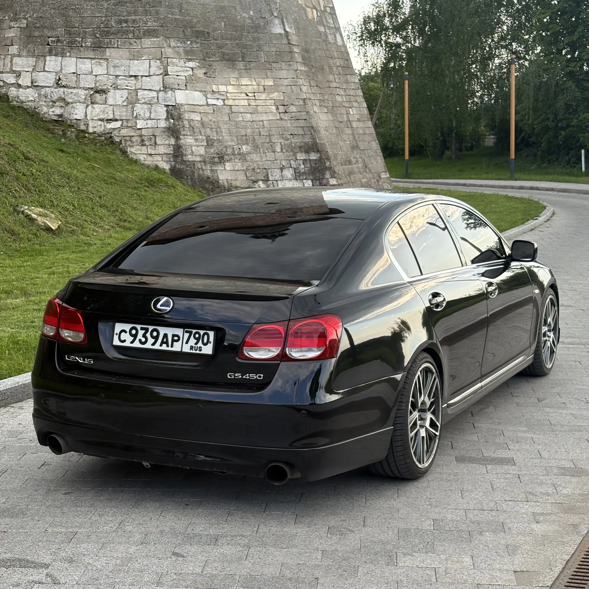 Губа на бампер задняя Lexus gs3 s190 - изображение 1