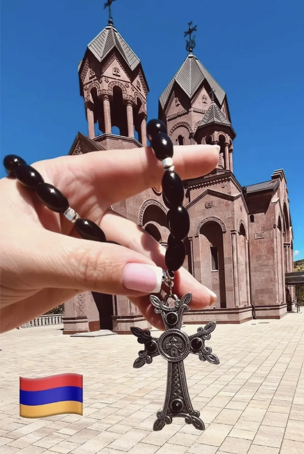Подвеска в машину армянский Хачкар - миниатюра 5