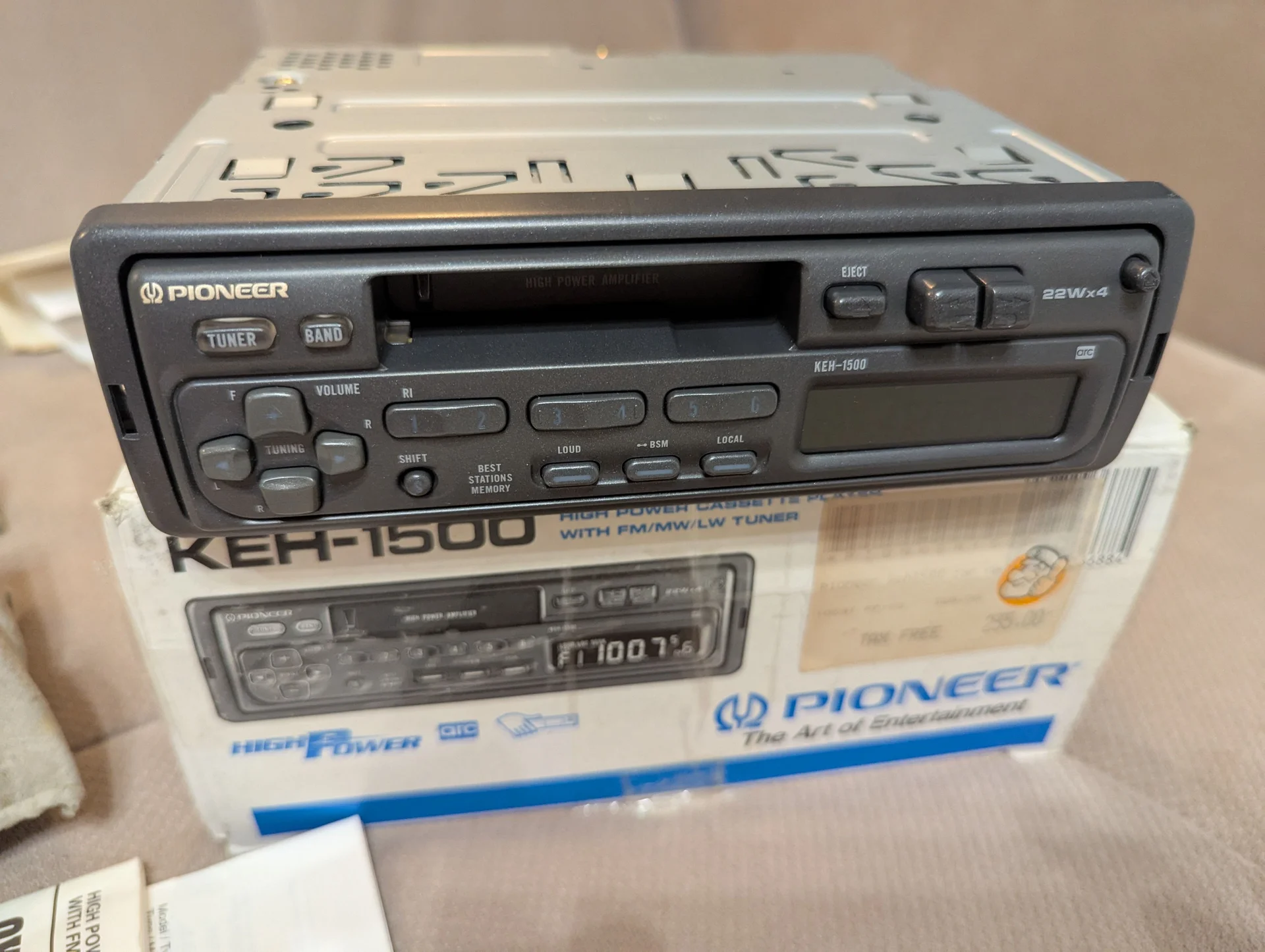 Автомагнитолы кассетные Kenwood и Pioneer - миниатюра 6