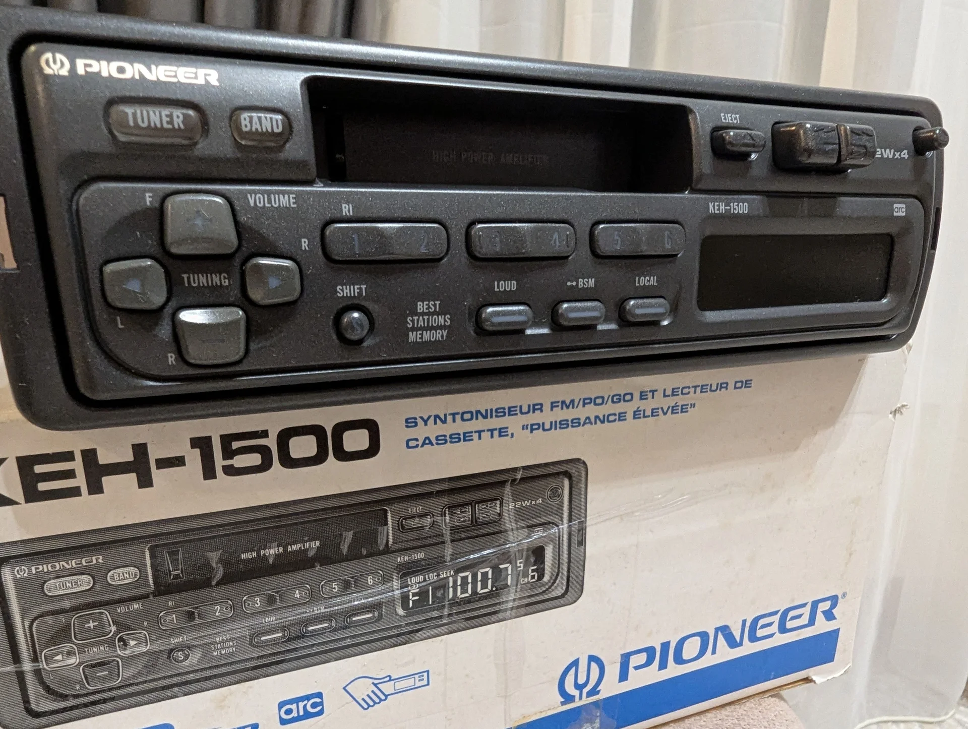Автомагнитолы кассетные Kenwood и Pioneer - миниатюра 7