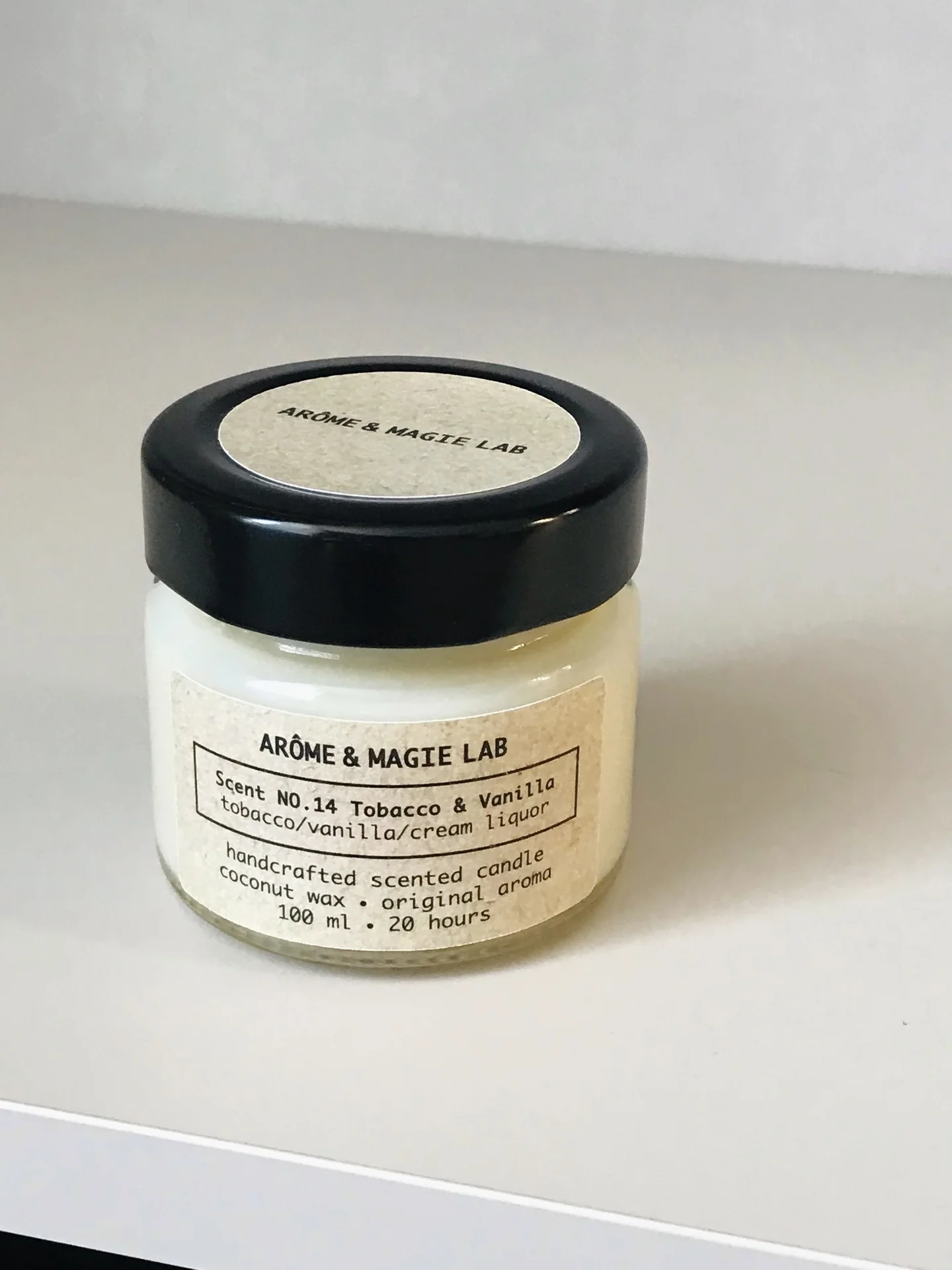 Арома свеча Табак и Ваниль ARÔME & MAGIE LAB - миниатюра 3