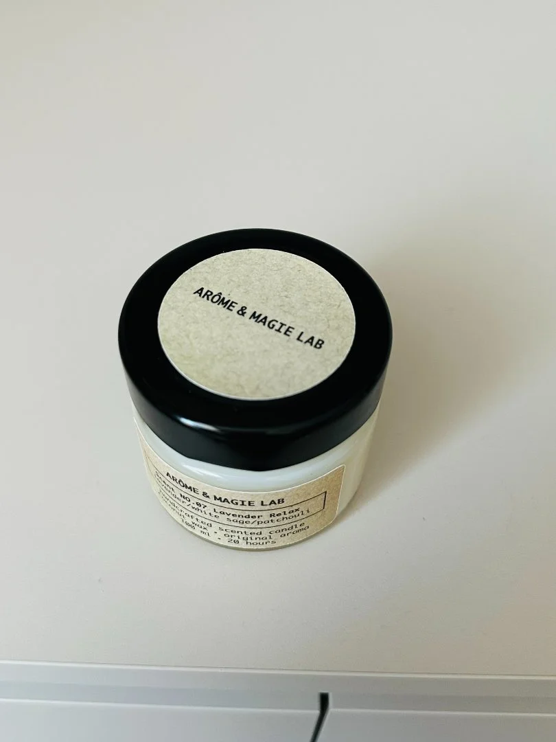 Свеча с ароматом лаванды ARÔME & MAGIE LAB Lavender Relax 100 мл - миниатюра 3