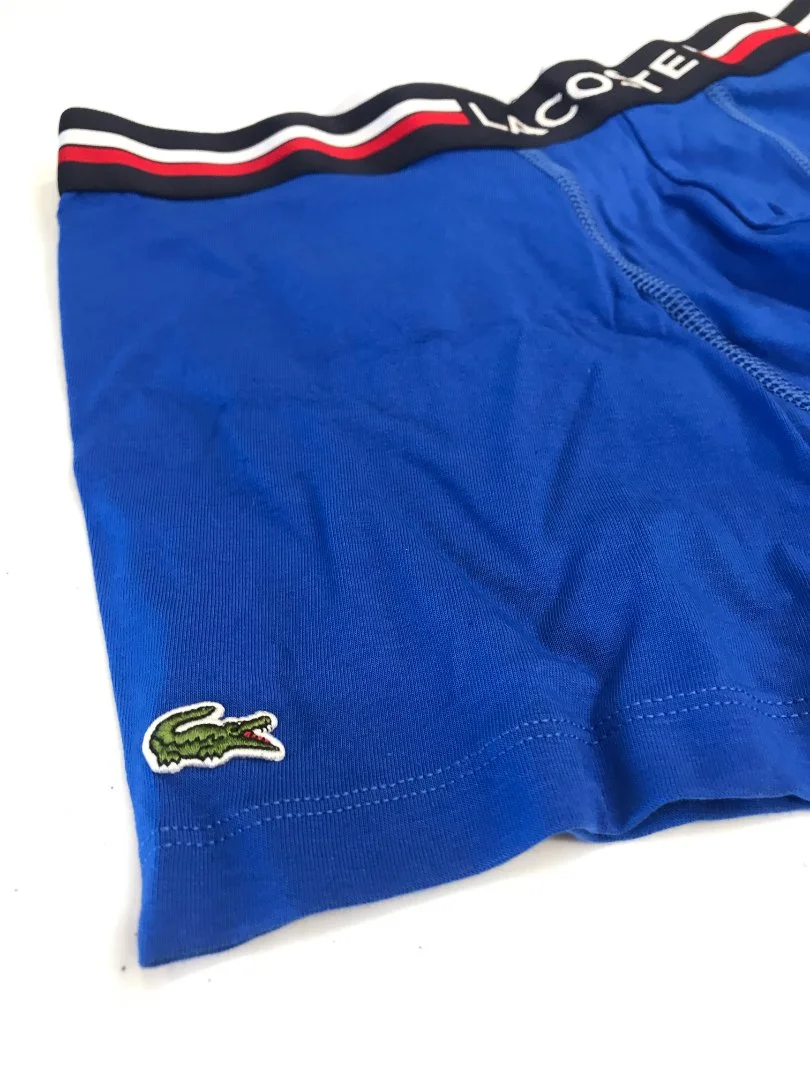 Трусы Lacoste боксеры мужские L 3 шт набор новый - миниатюра 7