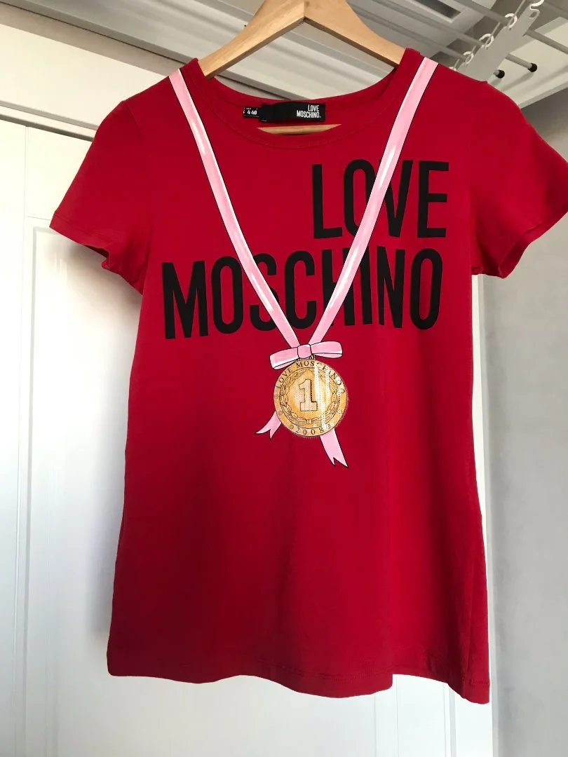 Футболка Moschino размер S (44) оригинал - миниатюра 6