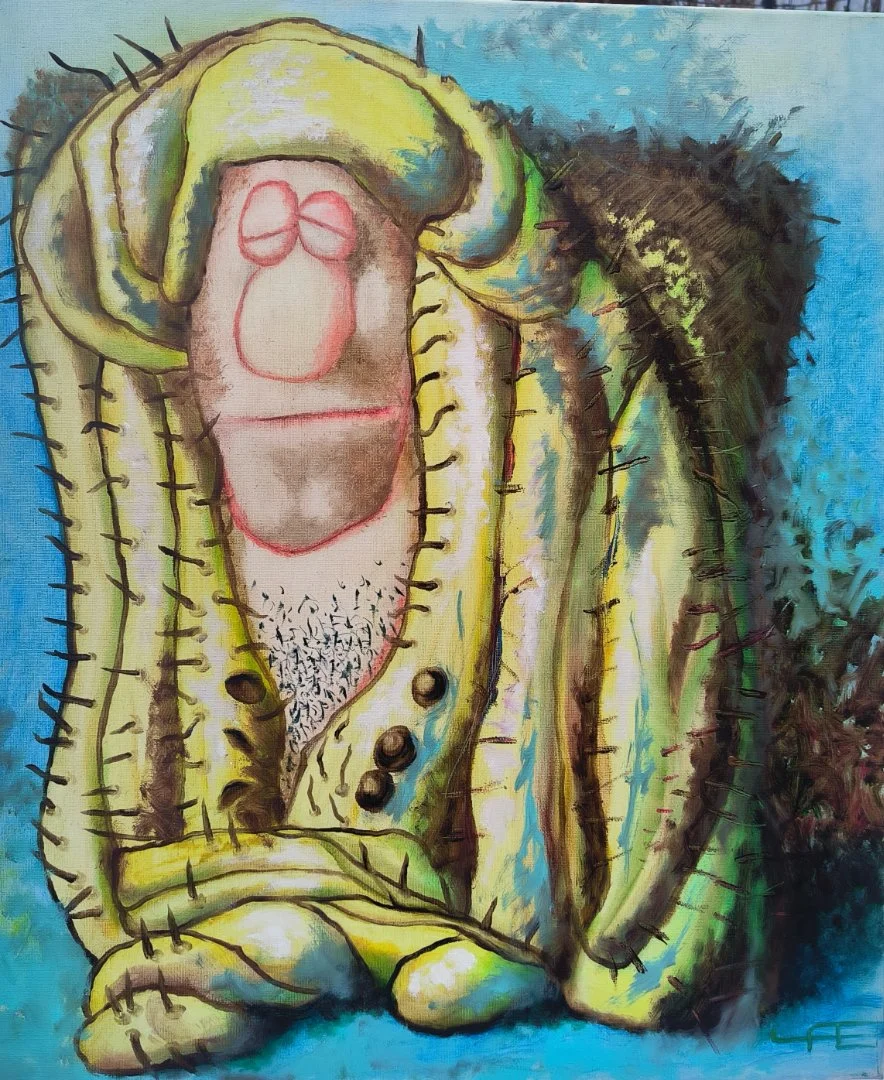 "Философ" холст, масло 50*60 - изображение 1