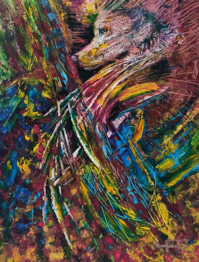 "Морской конек" холст, масло 40*50 - изображение 1