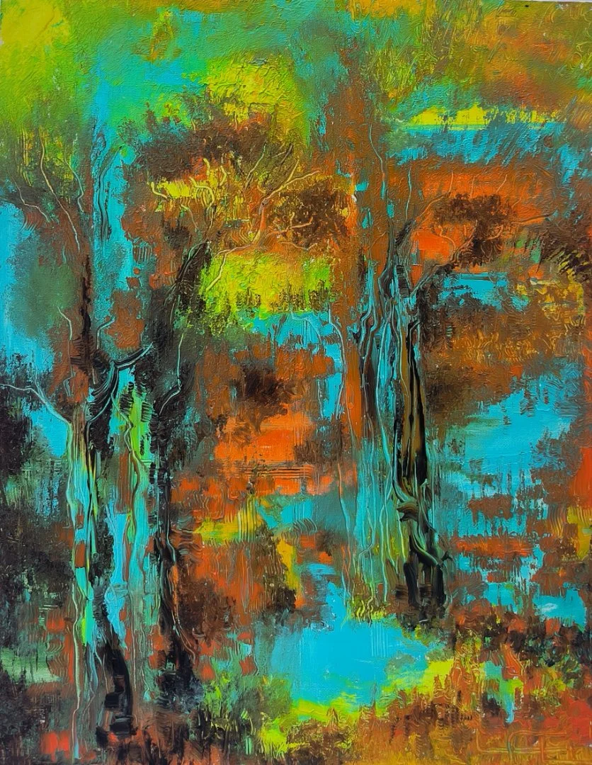 "Осень" холст, масло 40*50 - изображение 1