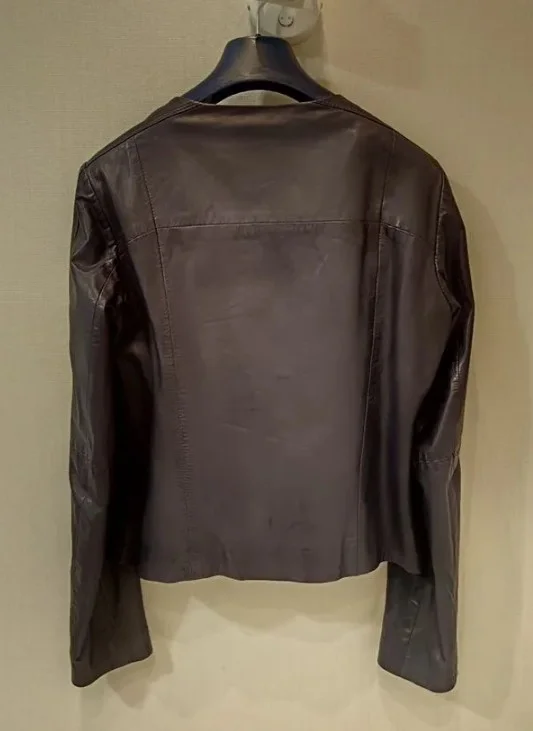 Кожаная куртка Massimo Dutti - миниатюра 2