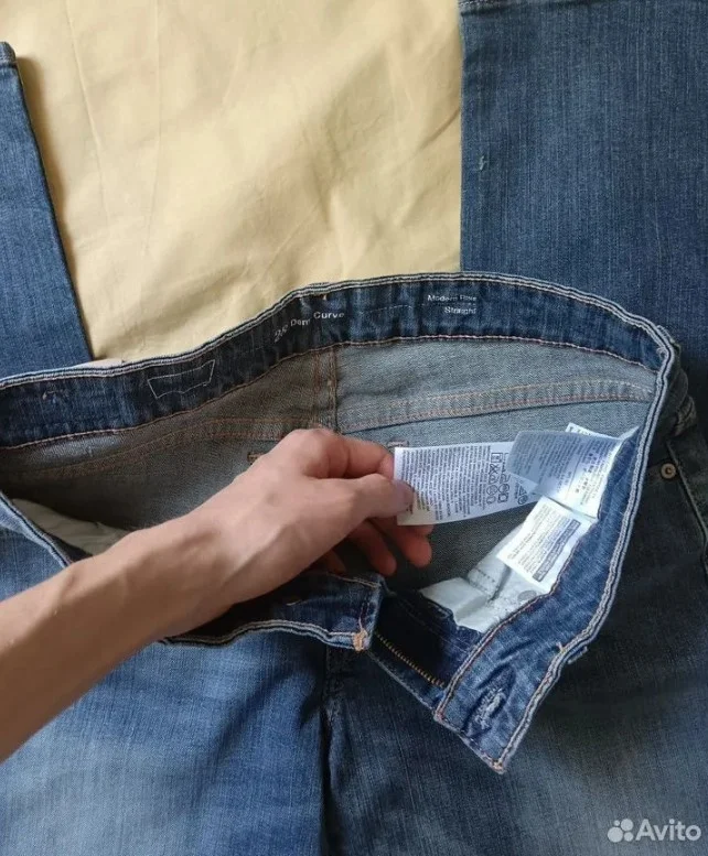 Женские винтажные джинсы Levi's W28 - миниатюра 4