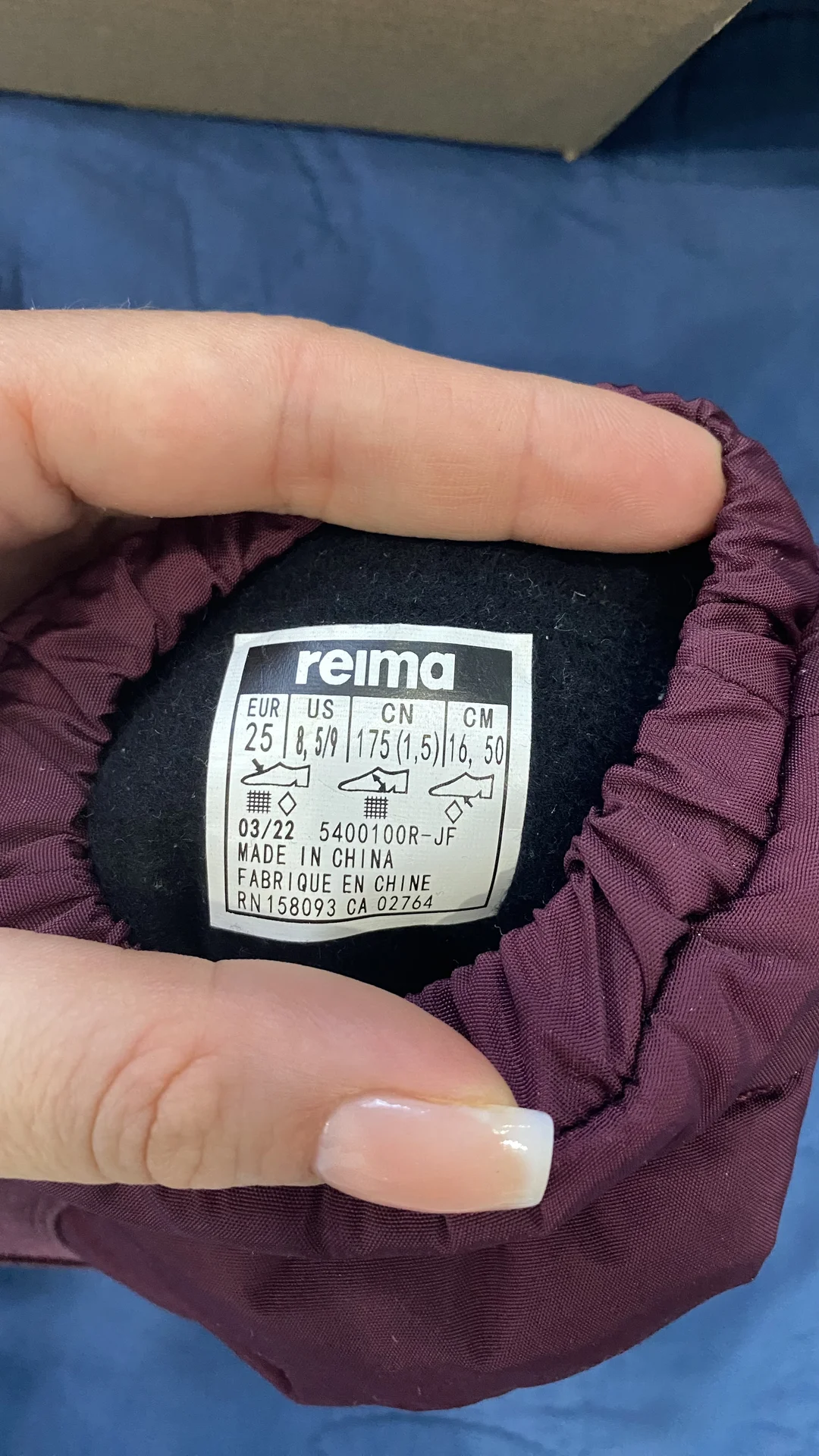 Сапоги зимние детские Reima 25 - миниатюра 4