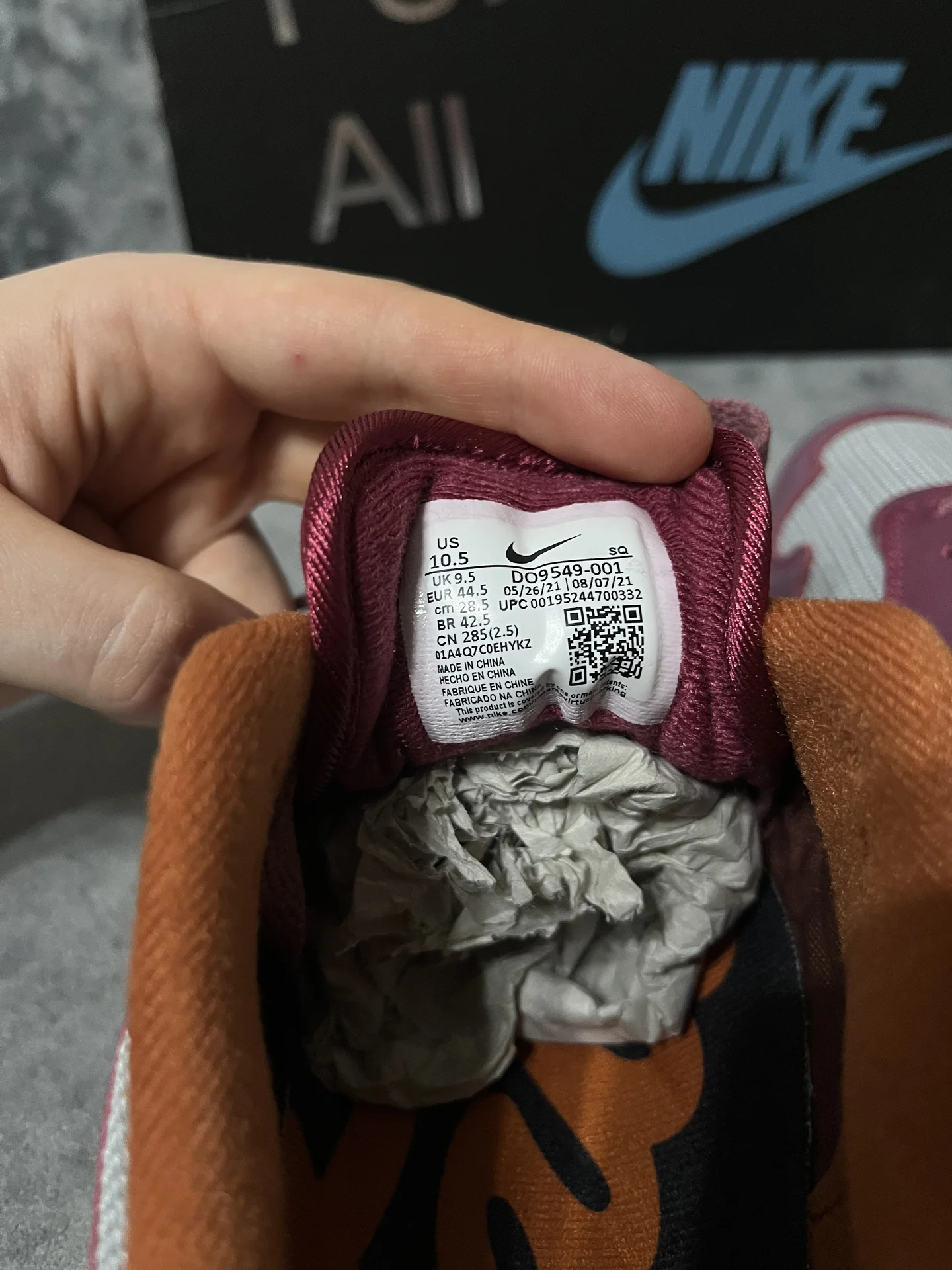 Nike Air Max 1 x Patta 44.5 - миниатюра 5