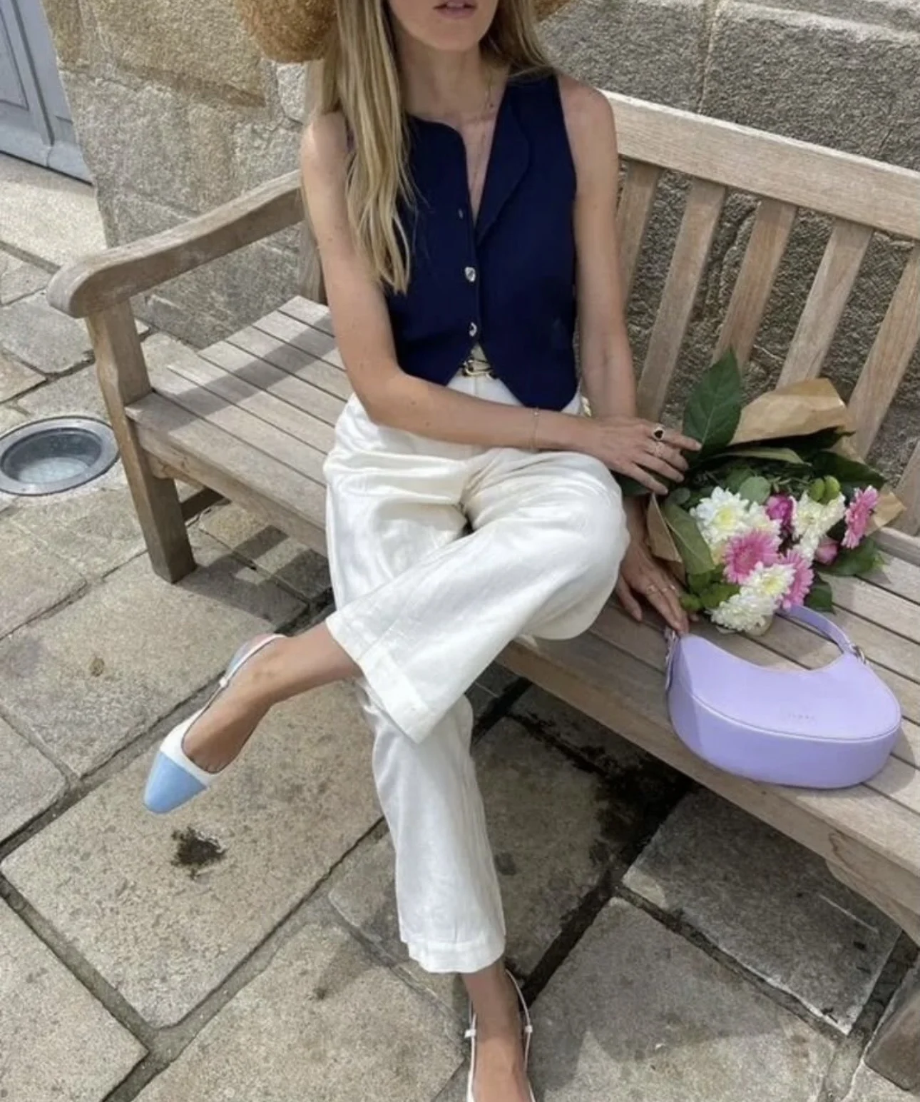 Топ с золотыми пуговицами как у zara - миниатюра 4