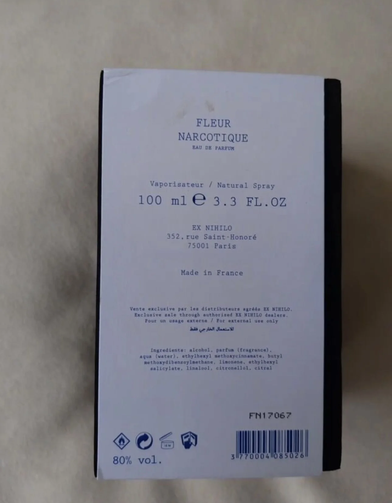 Духи 100мл Fluer Narcotique Флер наркотик - миниатюра 6