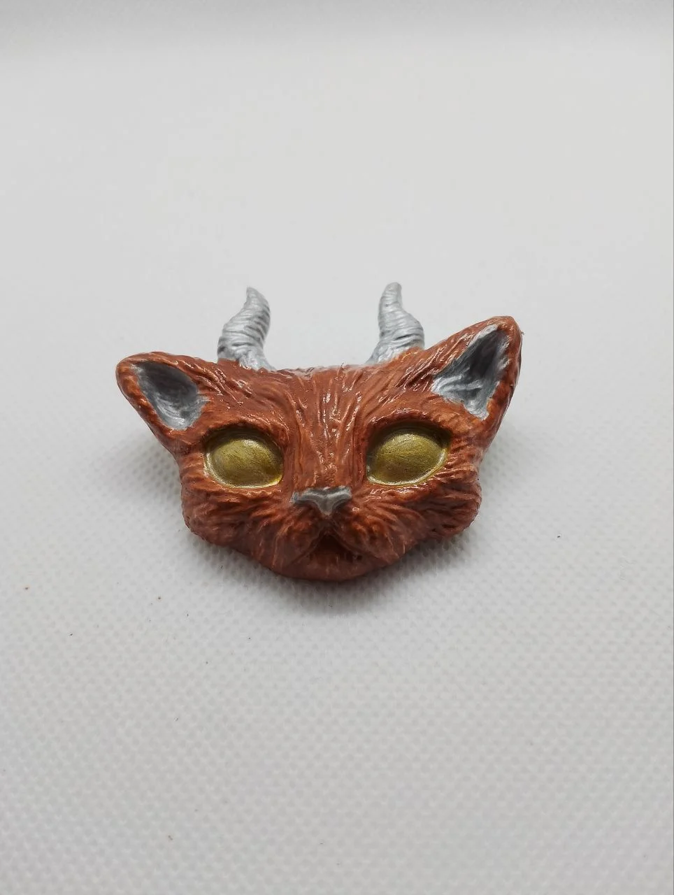 Брошь "Кот" (4) - изображение 1