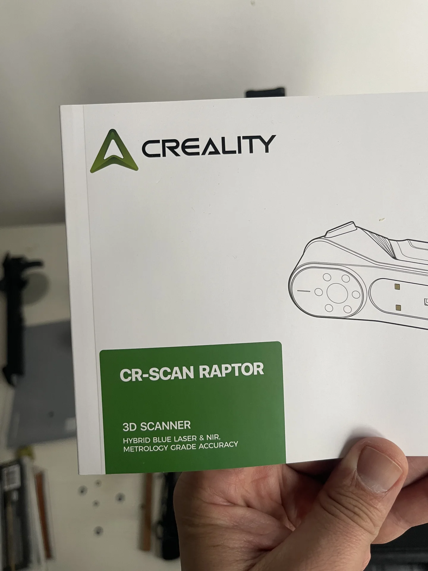 3d сканер creality raptor с подарком - миниатюра 5