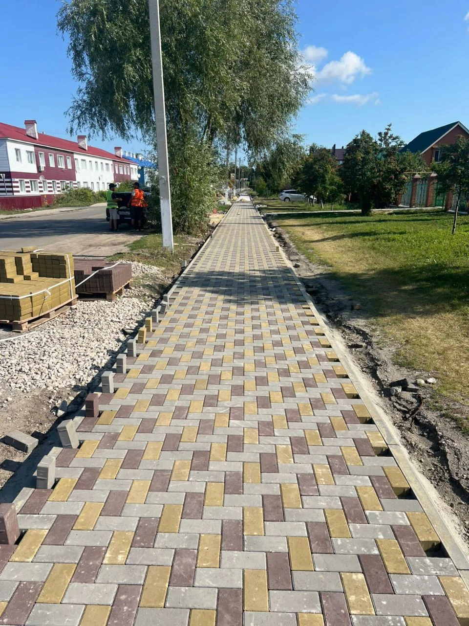 Брусчатка кирпичик - миниатюра 8