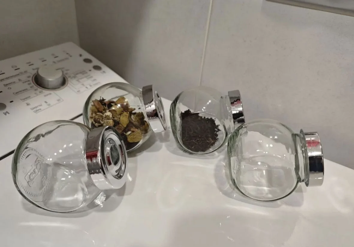Баночки для хранения IKEA 4 шт - миниатюра 2
