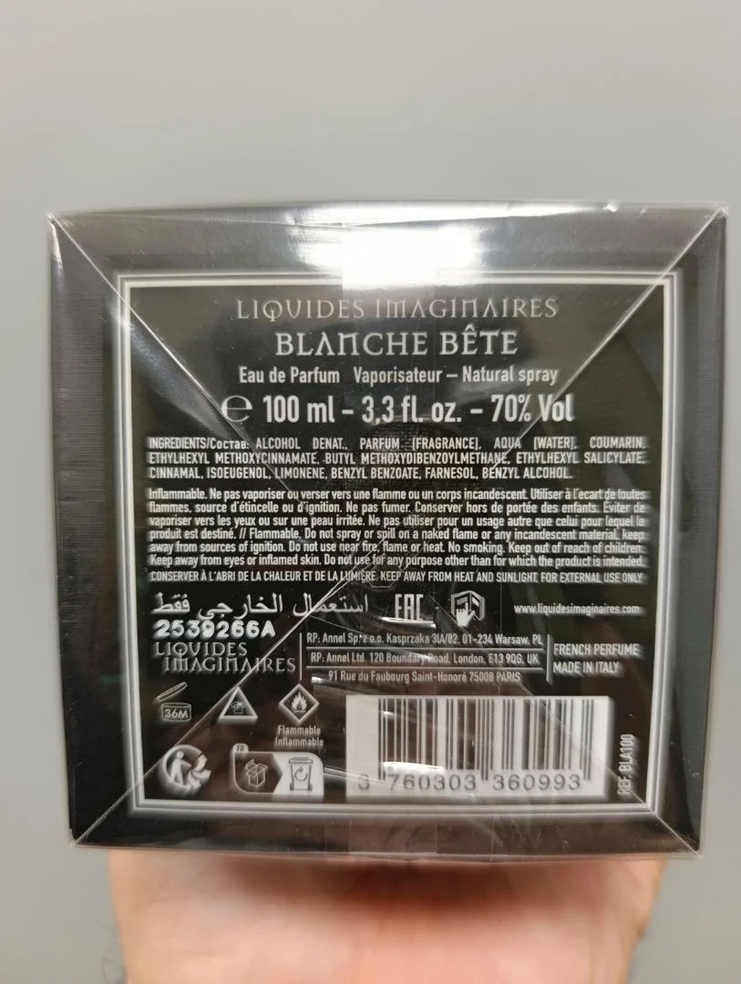 Les Liquides Imaginaires Blanche Bete 100 ml edp - миниатюра 3