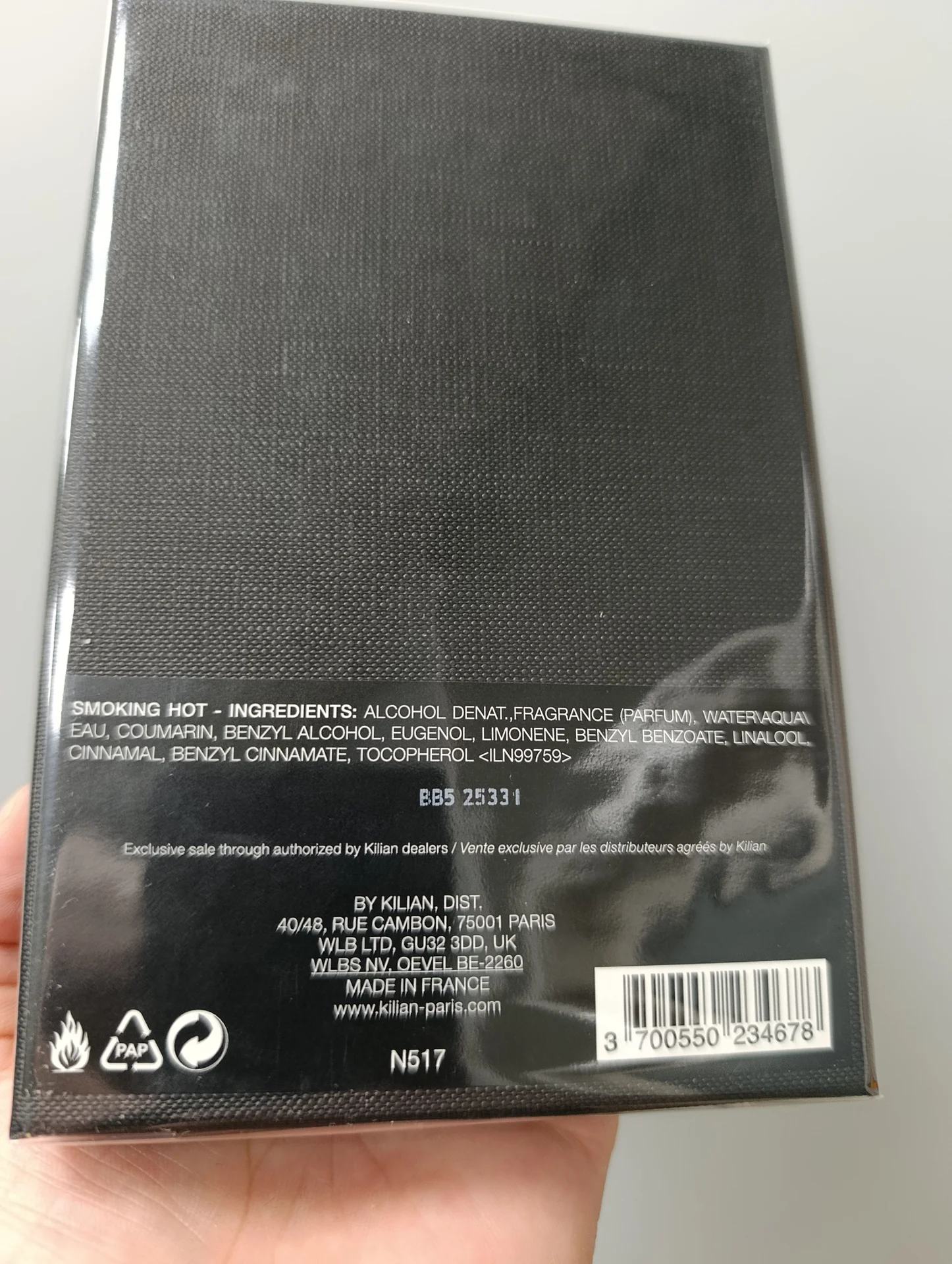 Kilian Smoking Hot 50 ml edp - миниатюра 5