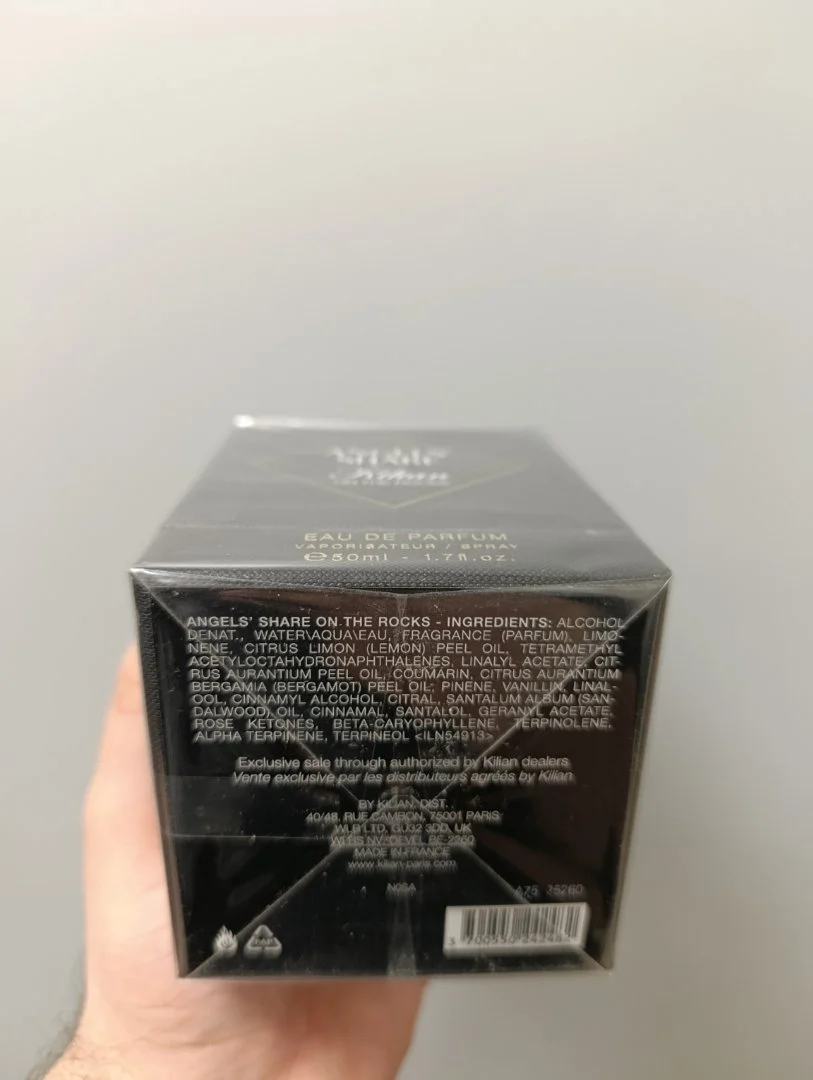 Kilian Angels Share On The Rocks 50 ml edp - миниатюра 4