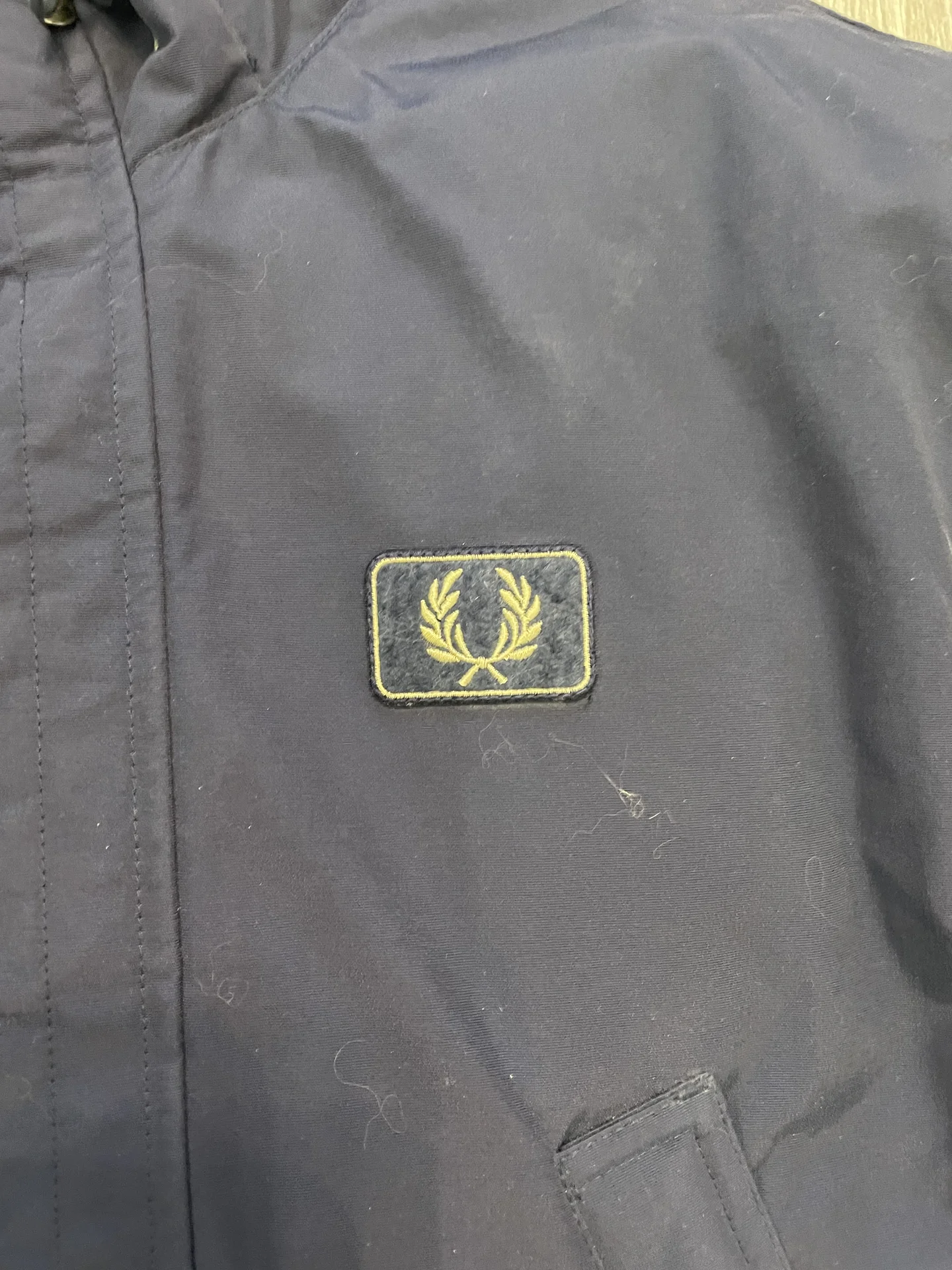 Куртка зимняя Fred Perry Arctic dark carbon - миниатюра 5