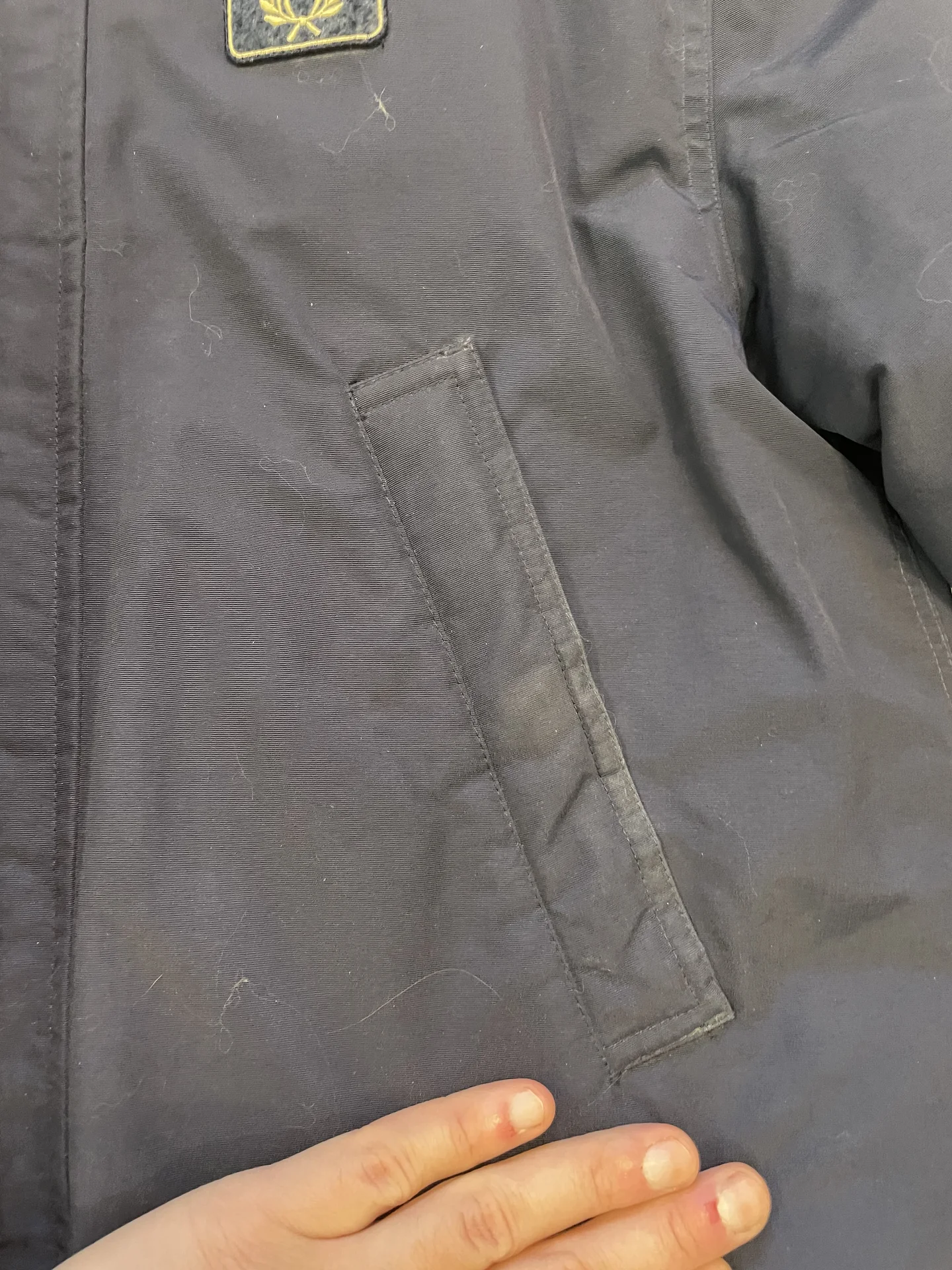 Куртка зимняя Fred Perry Arctic dark carbon - миниатюра 6