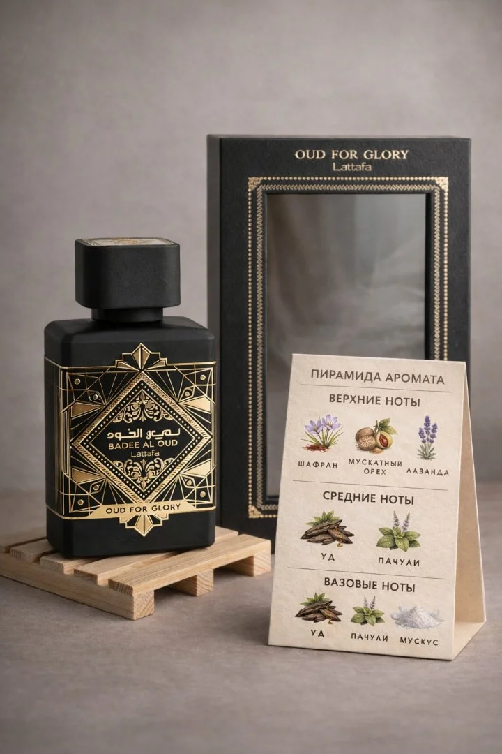 Lattafa Perfumes Bade’e Al Oud Oud For Glory оригинал распив - миниатюра 2