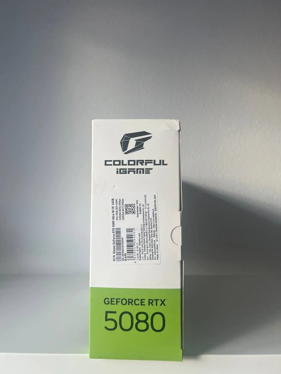 Видеокарта Colorful GeForce RTX 5080 Ultra OC - миниатюра 3