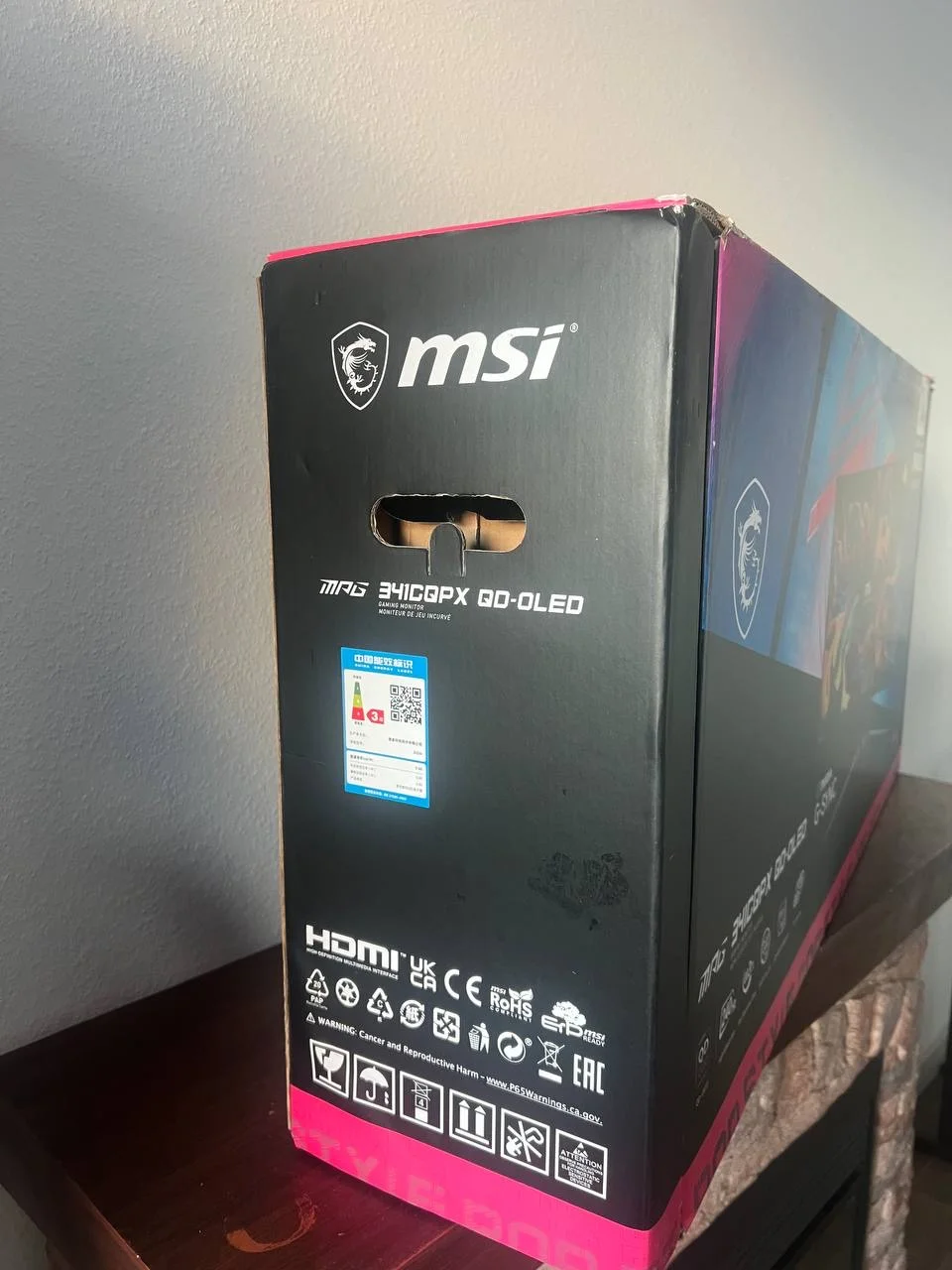 Монитор МSI MPG 341СQРХ QD-ОLЕD 2К 240Гц - миниатюра 4