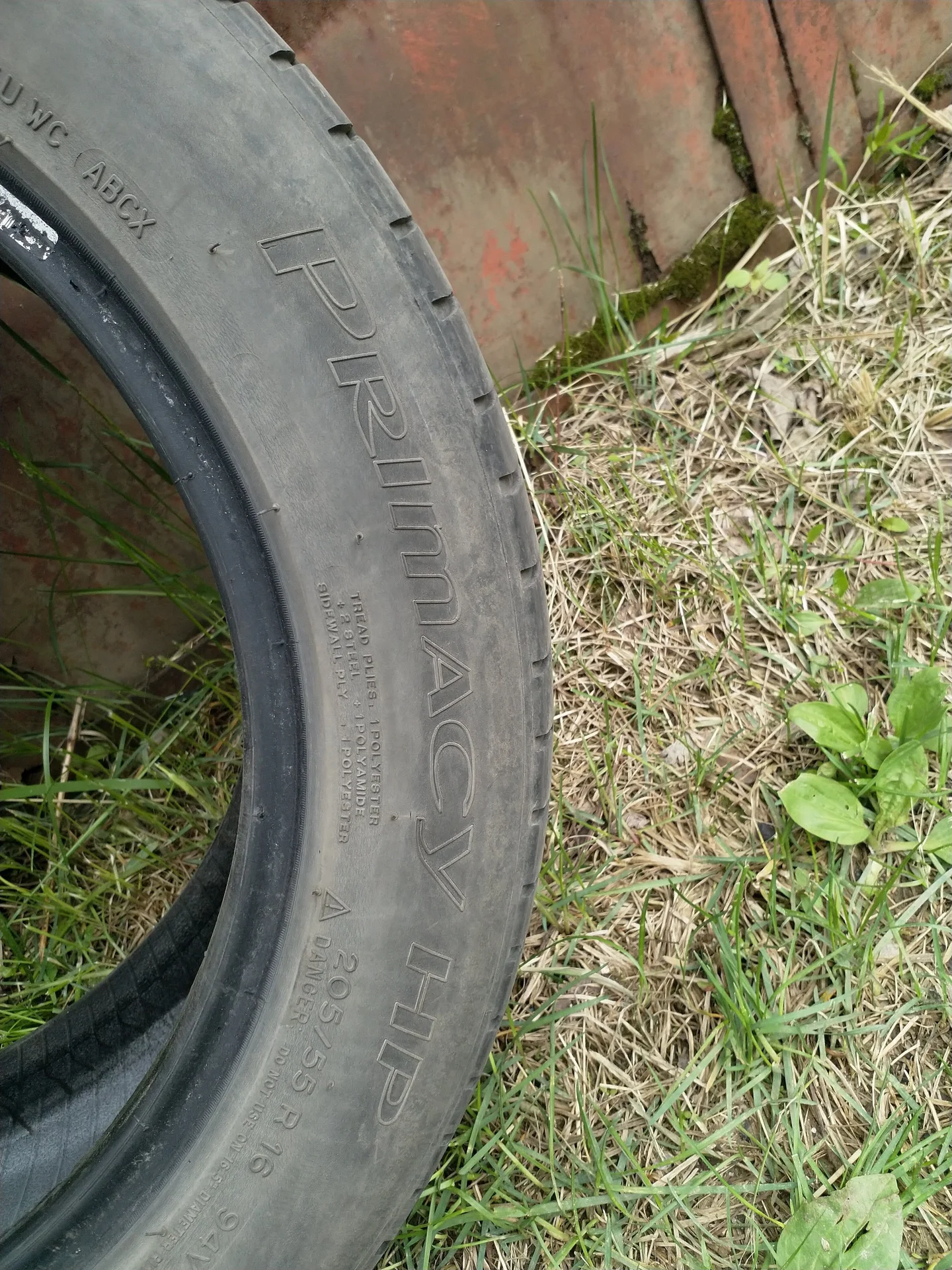 michelin primacy hp 205/55 r16 - миниатюра 2