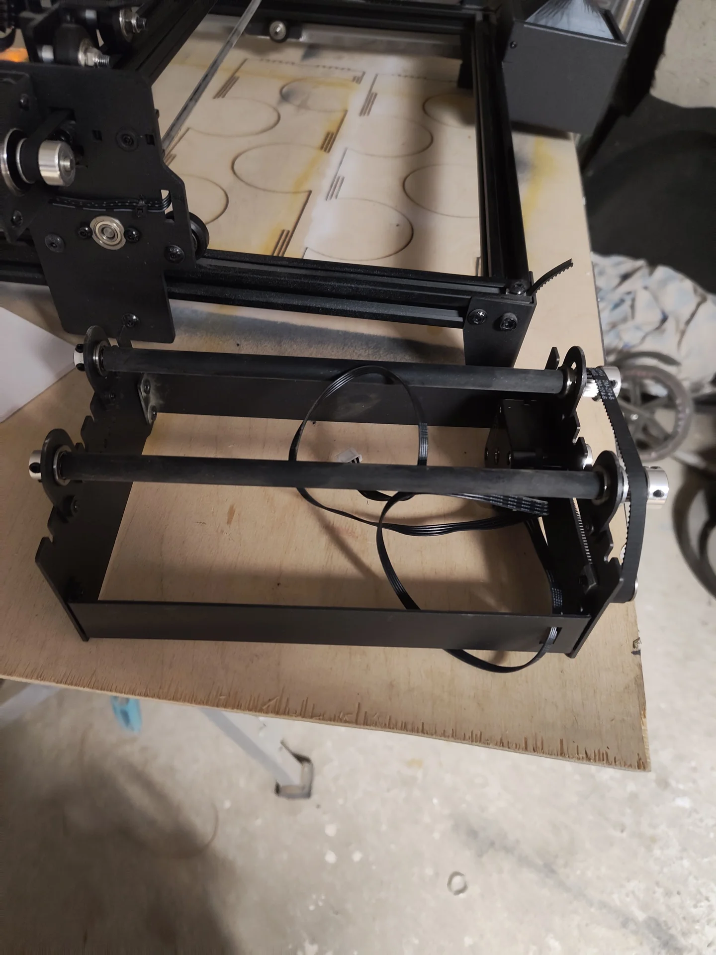 Лазерный гравер, мощность 40w, поле 400x450 - миниатюра 3