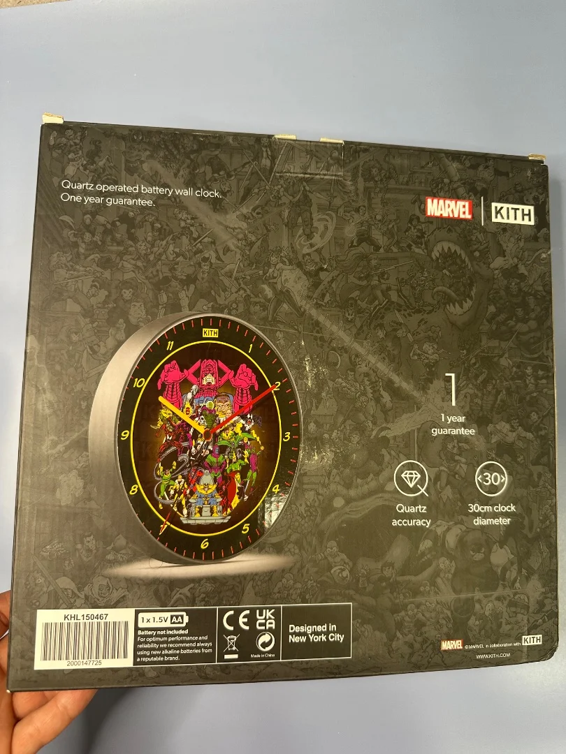 Kith x Marvel Super Villains Team Up Clock - миниатюра 3