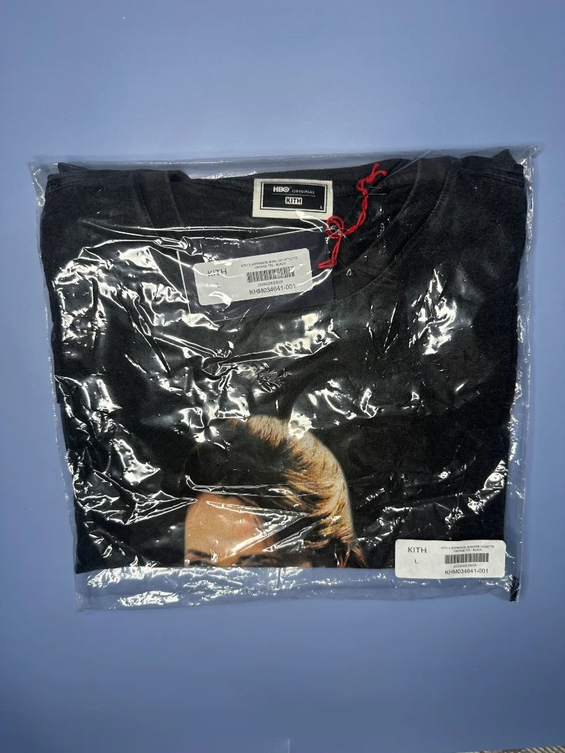 Kith x The Sopranos Jennifer Vignette Vintage Tee Black - миниатюра 2