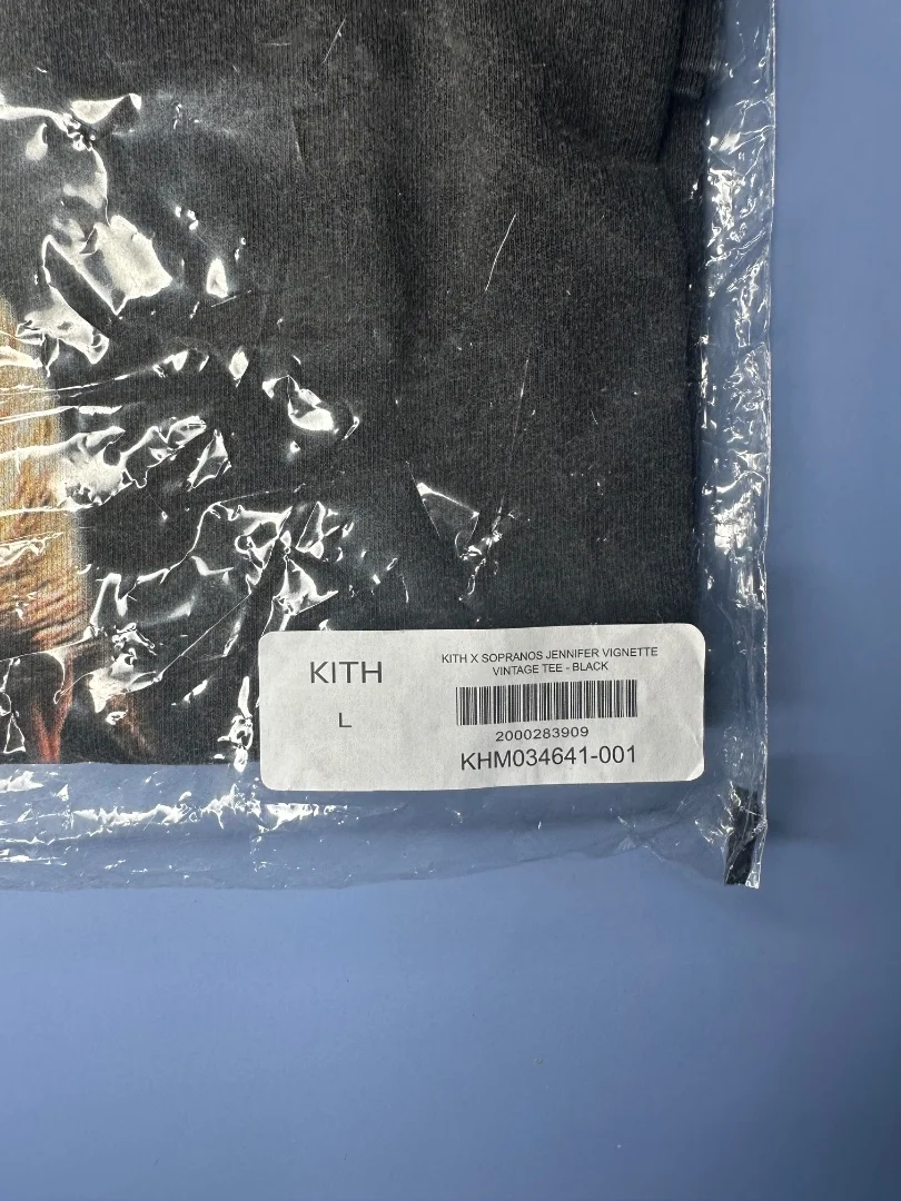 Kith x The Sopranos Jennifer Vignette Vintage Tee Black - миниатюра 3