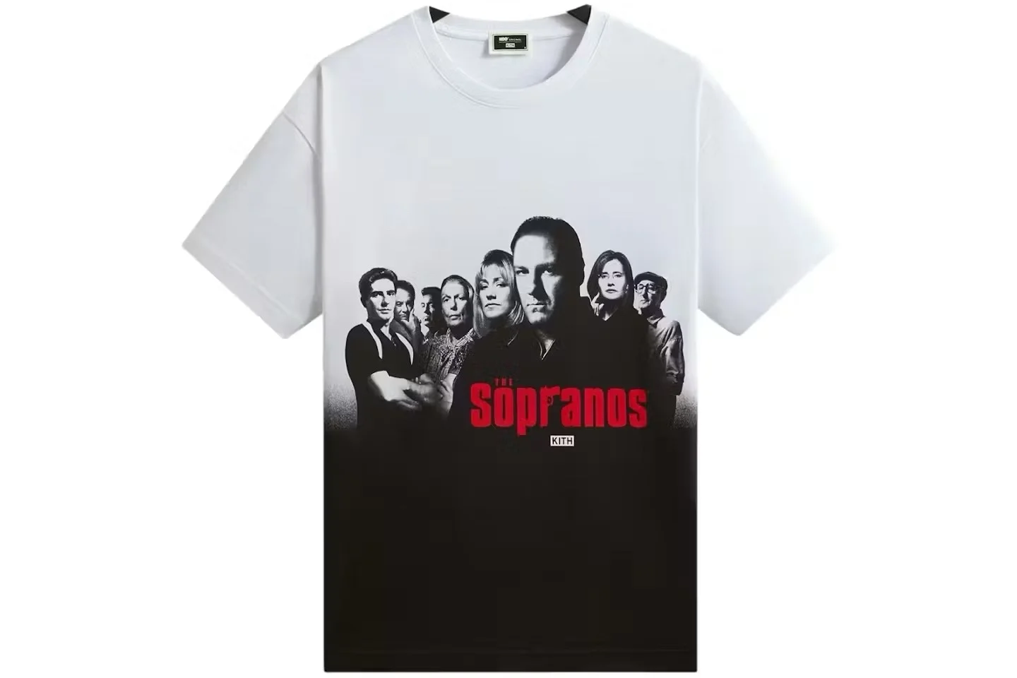 Kith x The Sopranos Ombre Poster Vintage Tee White - изображение 1