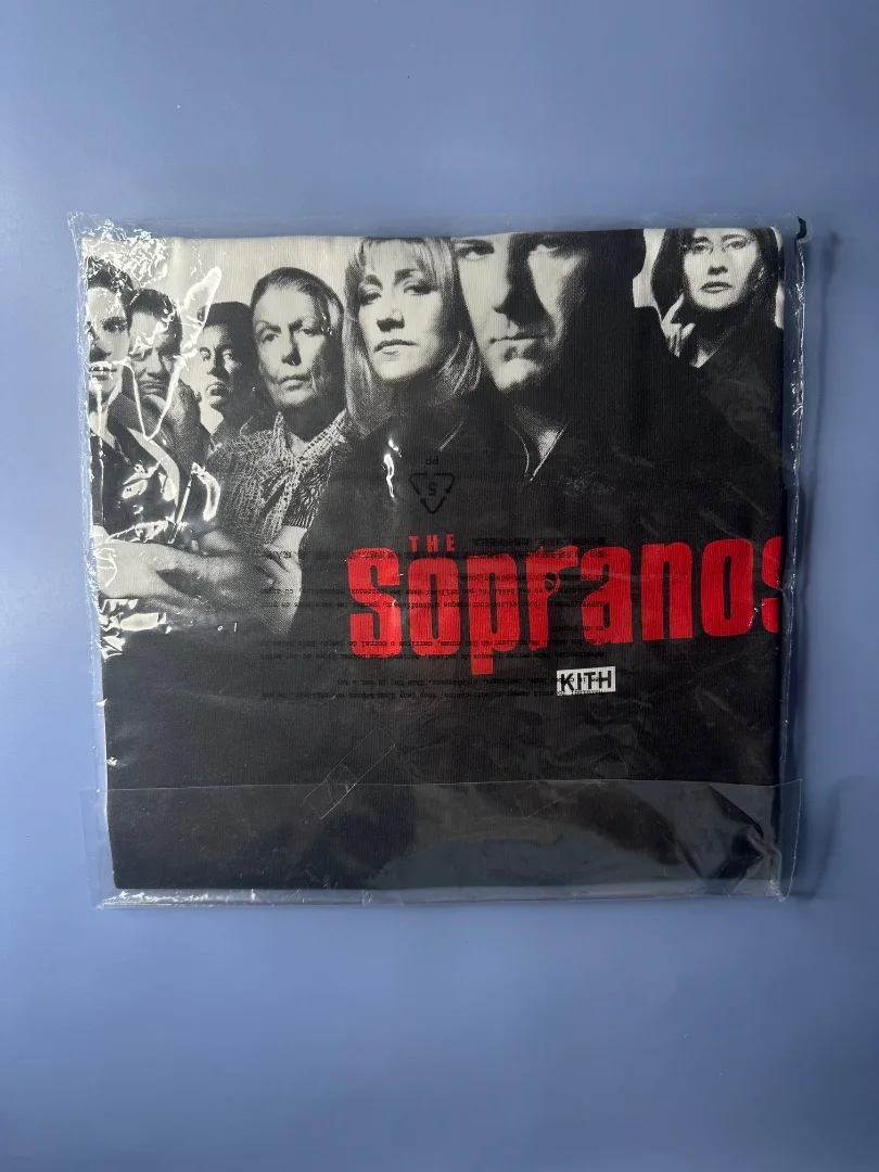 Kith x The Sopranos Ombre Poster Vintage Tee White - миниатюра 10