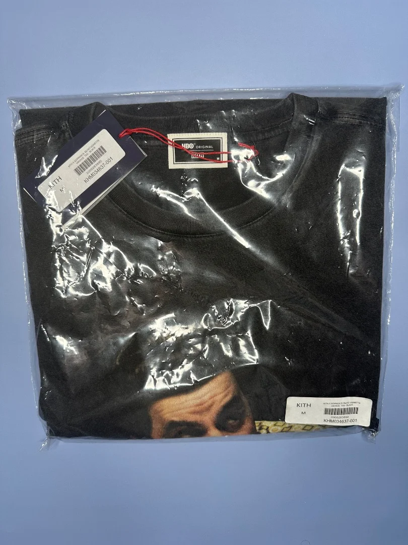 Kith x The Sopranos Silvio Vignette Vintage Tee Black - миниатюра 6