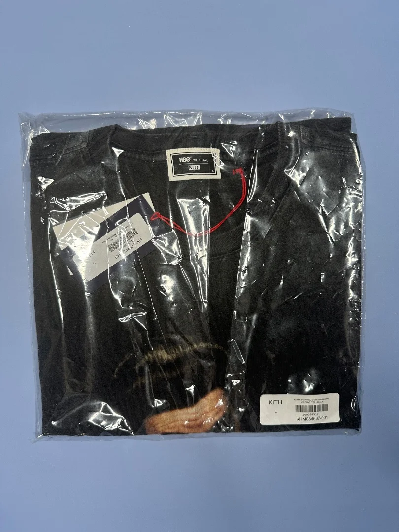 Kith x The Sopranos Silvio Vignette Vintage Tee Black - миниатюра 10