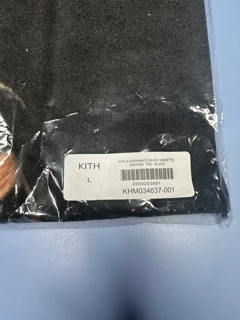 Kith x The Sopranos Silvio Vignette Vintage Tee Black - миниатюра 11