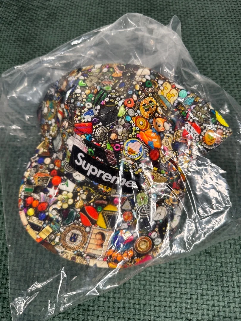 Supreme x Mike Kelley Camp Cap - миниатюра 4