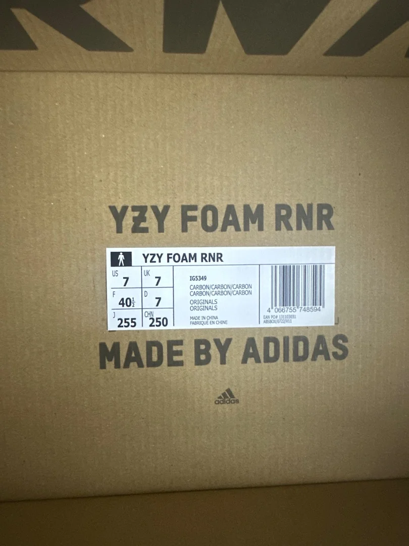 Adidas Yeezy Foam Runner Carbon - миниатюра 10